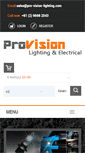 Mobile Screenshot of pro-vision-lighting.com